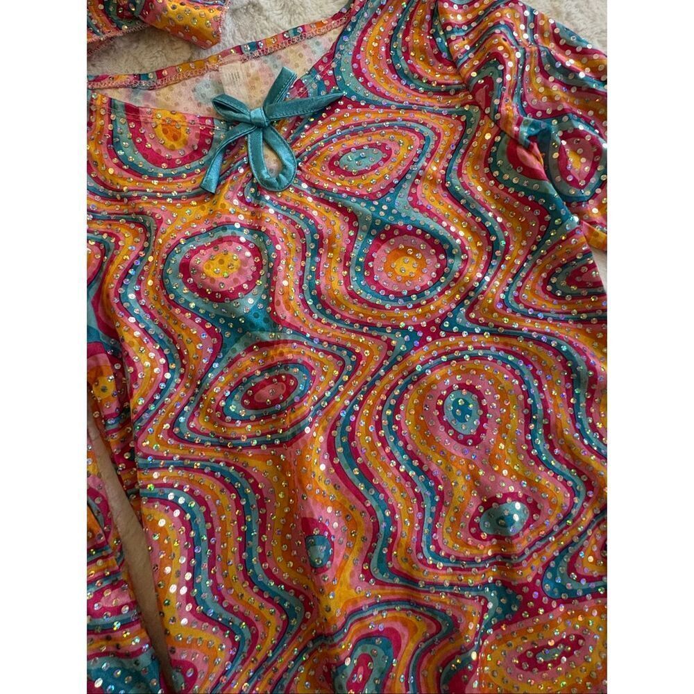 Party City Groovy Disco Diva Costume Girls Size Medium